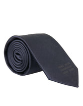 Dolce & Gabbana Blue Solid Silk Adjustable Tie Men -  Neckties, Men -  Dolce & Gabbana.